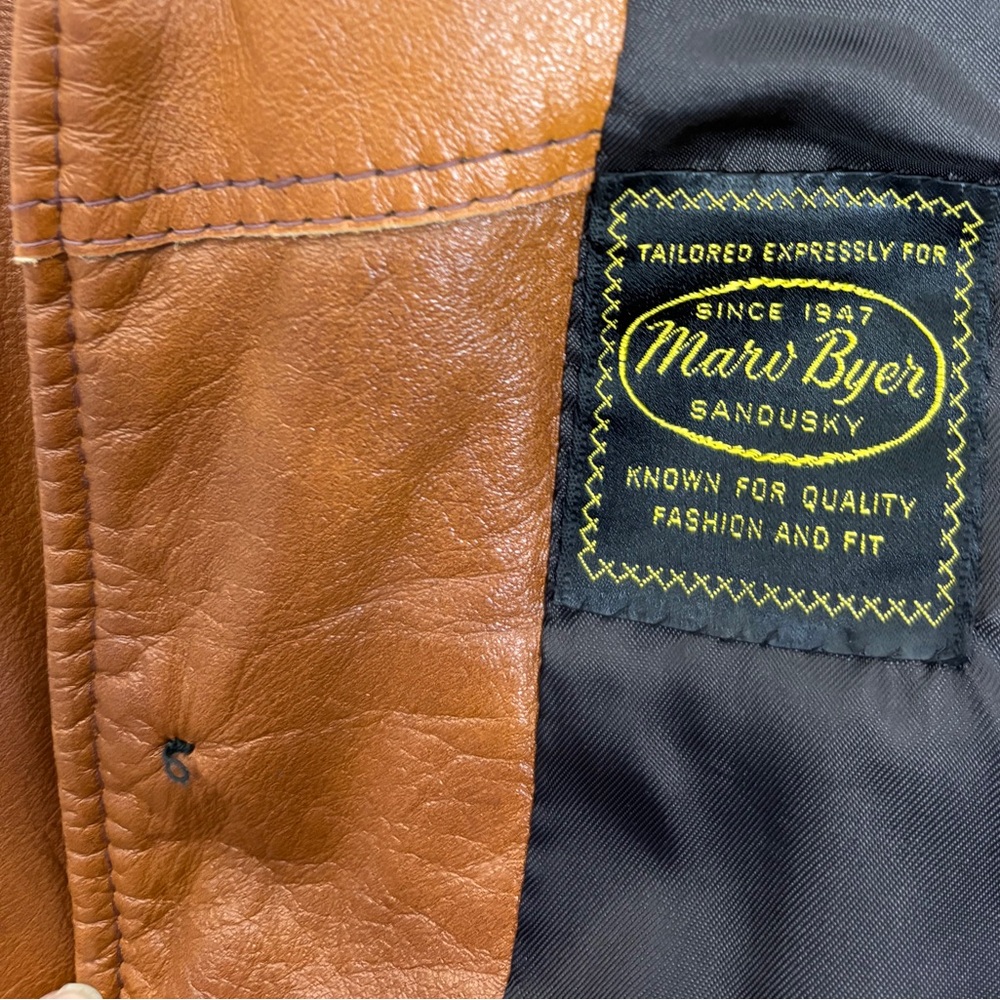 🔥Vintage Leather Jacket EUC🔥 - Picture 6 of 11